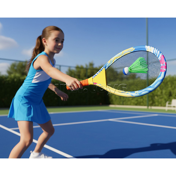 Набор Ракетки (валанчик, шарик) в сетке