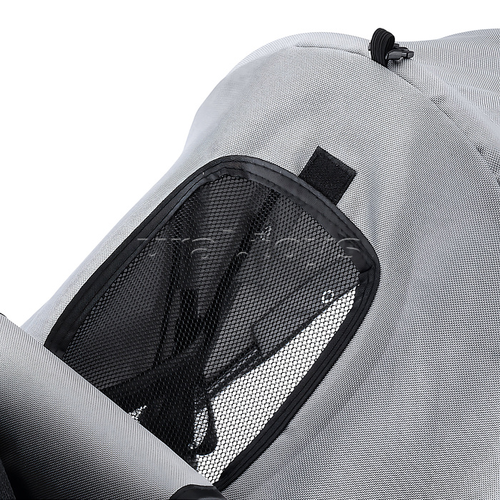 Велосипед трехколесный Rocket 136-GR, колеса EVA 10"/8", цвет серый