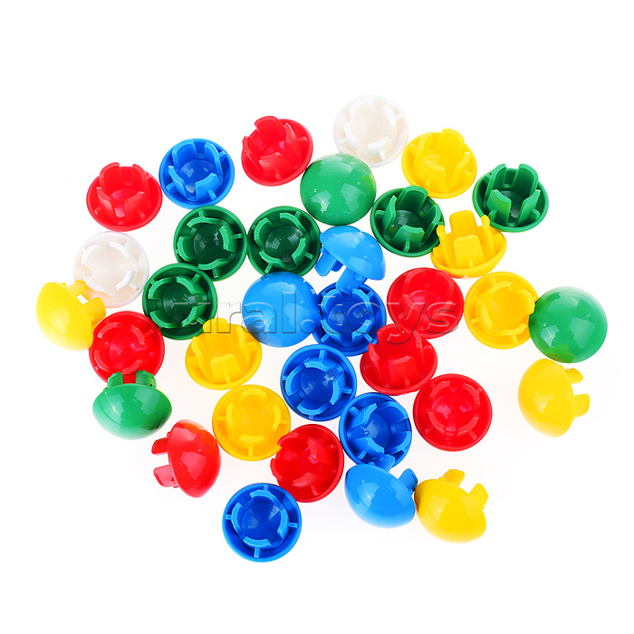 Мозаика 12 картинок в плёнке (32 фишки + 2 глазок) "Мозайкин для малышей"