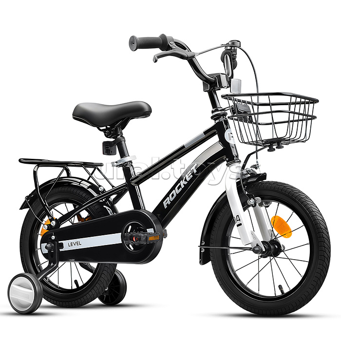 Велосипед 14" Rocket Level, цвет черный