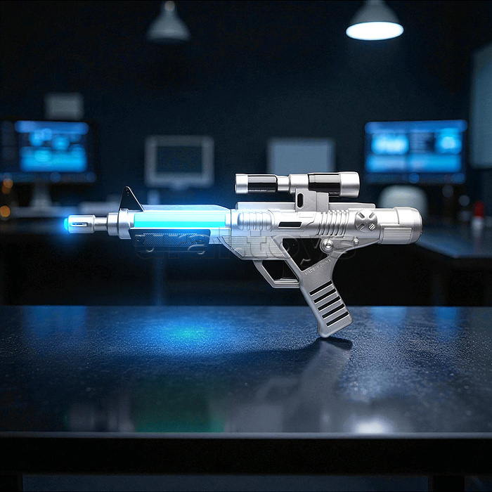 Набор оружия "Звездный  путь" (свет, звук) на батарейках, в коробке