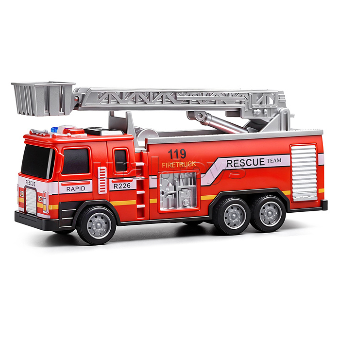 Набор машин "Служба спасения" (инерционная) в коробке