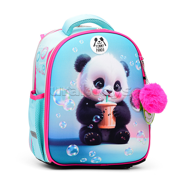 Рюкзак "Junior. Yummy Panda" школьный жесткий 35x27x13 см (14 л) вес 800 г, 1 отделение на молнии с разделителями для учебников, с органайзером, 1 отделение для формата A4, 2 боковых кармана сеточкой на резинке, эргономичная формоустойчивая спинка с двойн Рюкзак "Junior. Yummy Panda" школьный жесткий 35x27x13 см (14 л) вес 800 г, 1 отделение на молнии с разделителями для учебников, с органайзером, 1 отделение для формата A4, 2 боковых кармана сеточкой на резинке, эргономичная формоустойчивая спинка с двойн