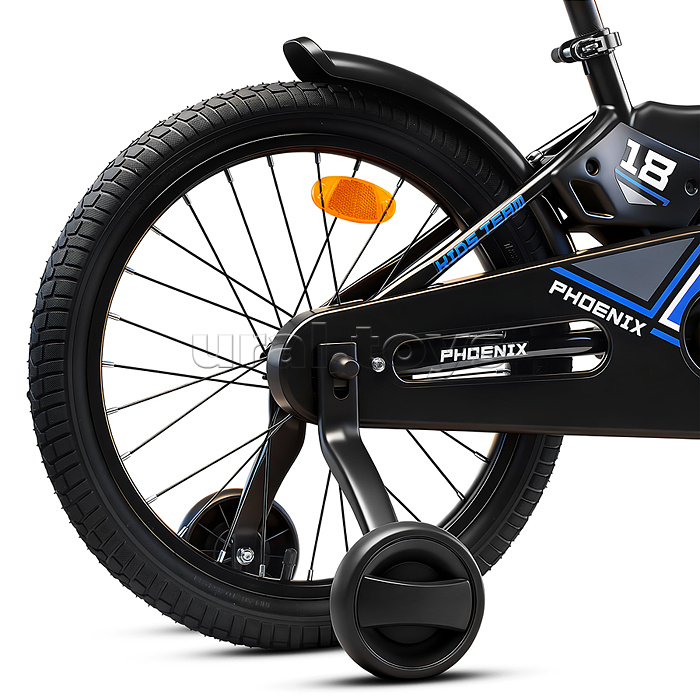 Велосипед 18" Rocket Phoenix, цвет черно/синий