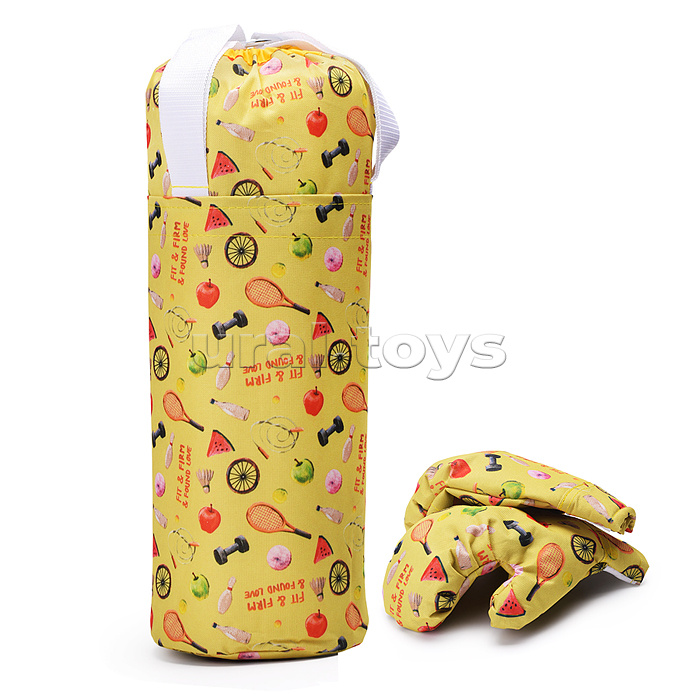 Набор детский игровой (перчатки, груша 50 см.) Оксфорд (пикник)