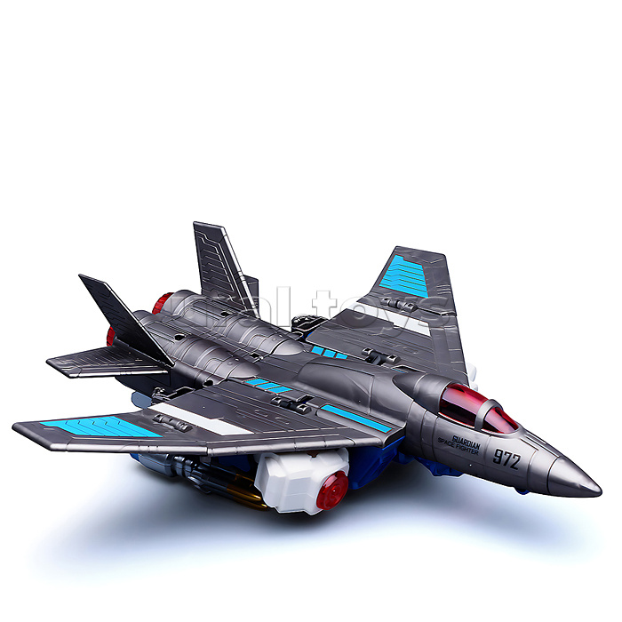 Робот трансформирующийся в истребитель, в коробке