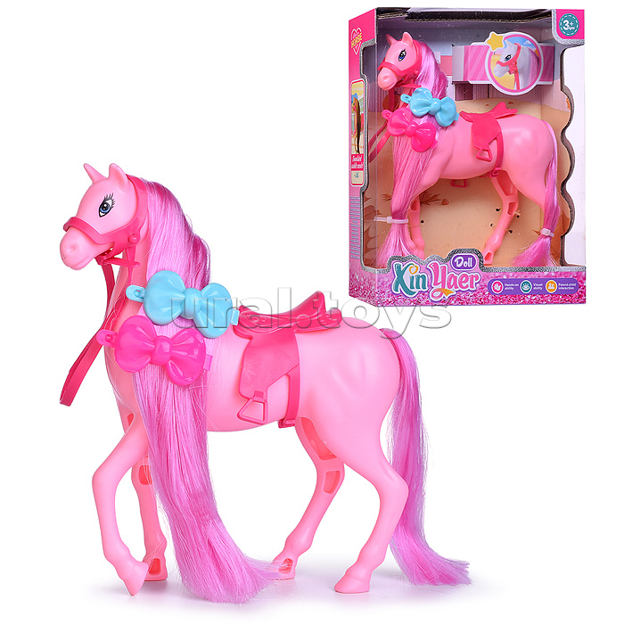 Лошадка "Розочка" в коробке