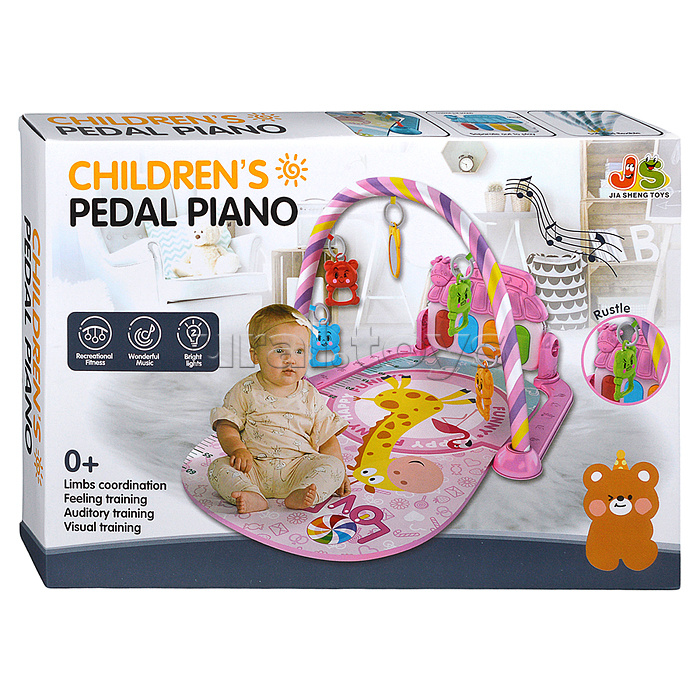 Коврик развивающий "Счастливый единорожка" в коробке