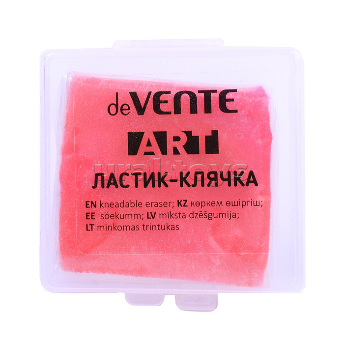 Ластик-клячка "Art" синтетический каучук, прямоугольный, ассорти 4 цвета, 40x40x10 мм, мягкая текстура, в плёнке и в индивидуальной пластиковой упаковке со штрих кодом Ластик-клячка "Art" синтетический каучук, прямоугольный, ассорти 4 цвета, 40x40x10 мм, мягкая текстура, в плёнке и в индивидуальной пластиковой упаковке со штрих кодом