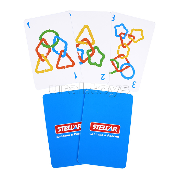 Настольная игра №64 "Веселая цепочка. 48 деталей"