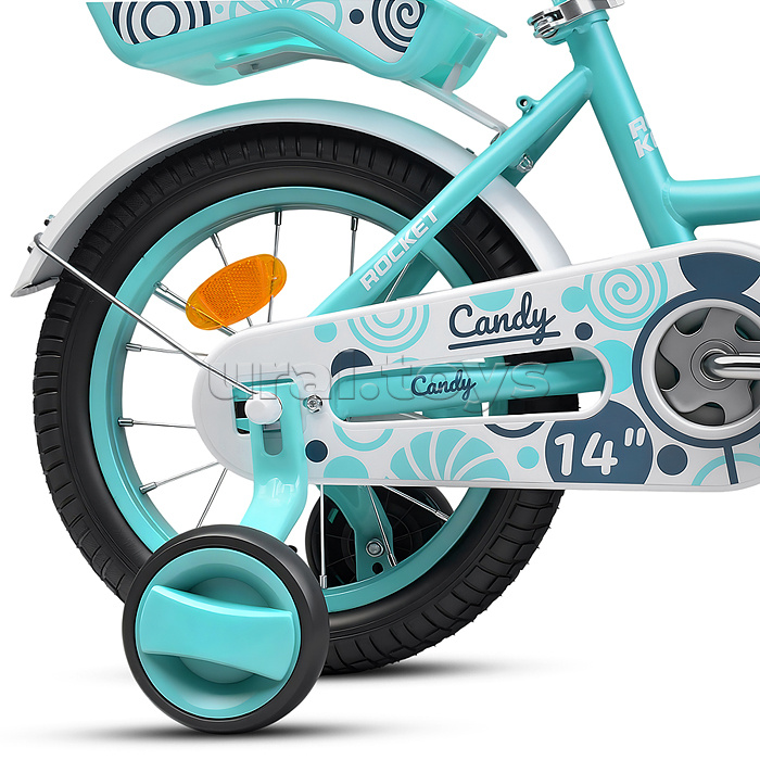 Велосипед 14" Rocket Candy, цвет мятный
