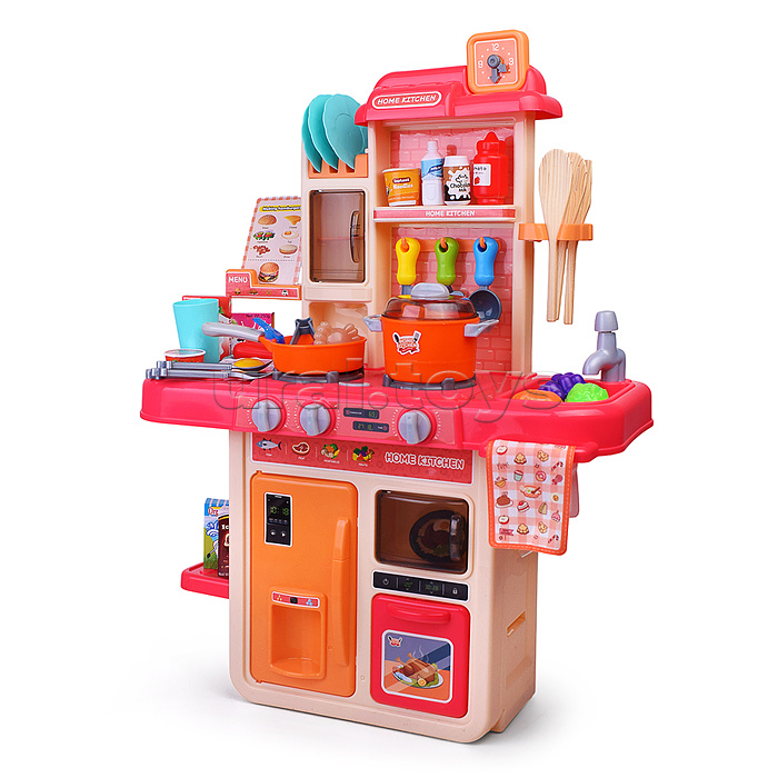 Игровой набор кухня "Маленький шеф" цвет розовый, в коробке