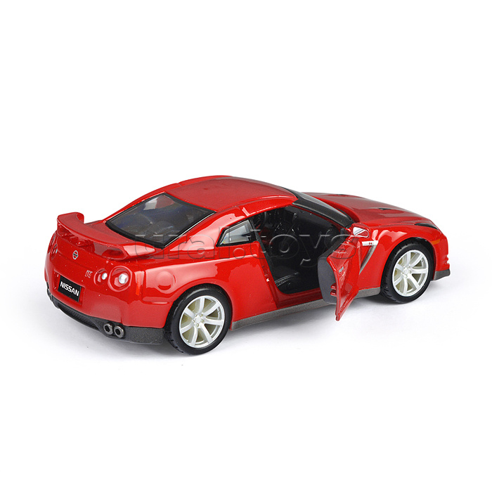 Машинка die-cast Nissan GT-R (R35) 2009, 1:32, красная