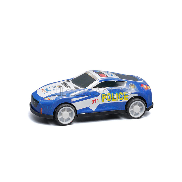 Набор машин "Быстрое движение" (8 шт, инерц) в пакете