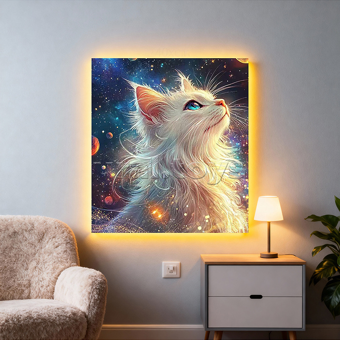 Мозаика алмазная "Мечта кошечки" 20*20 см.