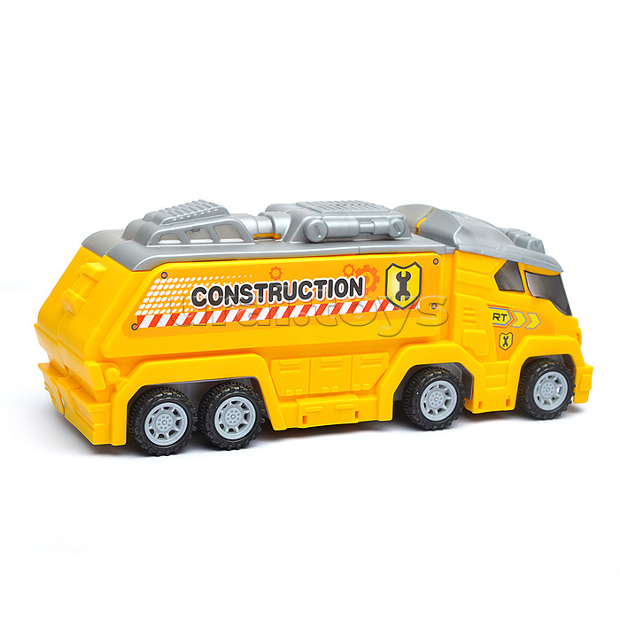 Парковка "Приключения на стройке" (75 предметов) в коробке