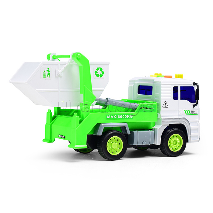 Машина "Чистый город" 1:20 (свет, звук) в коробке