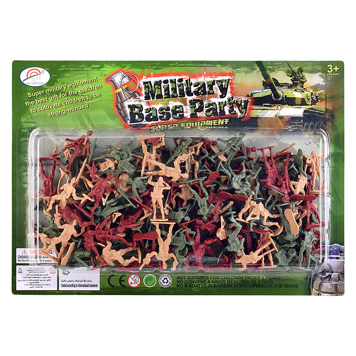 Набор солдатиков "Полчище" в пакете