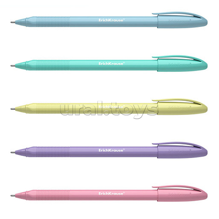 Ручка шариковая U-108 Stick Pastel 0.7, Ultra Glide Technology, цвет чернил синий (в коробке по 50 шт.)