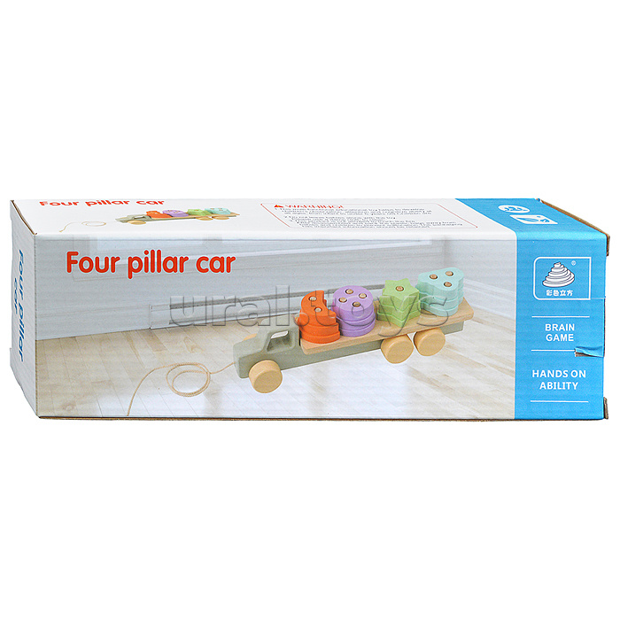 Игра развивающая "Машинка-сортер"