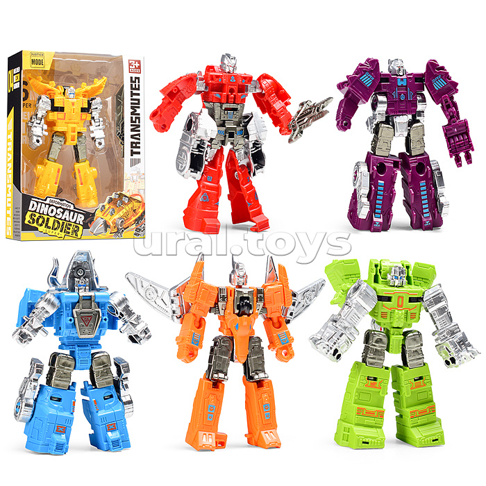 Робот трансформирующийся в динозавров, в коробке