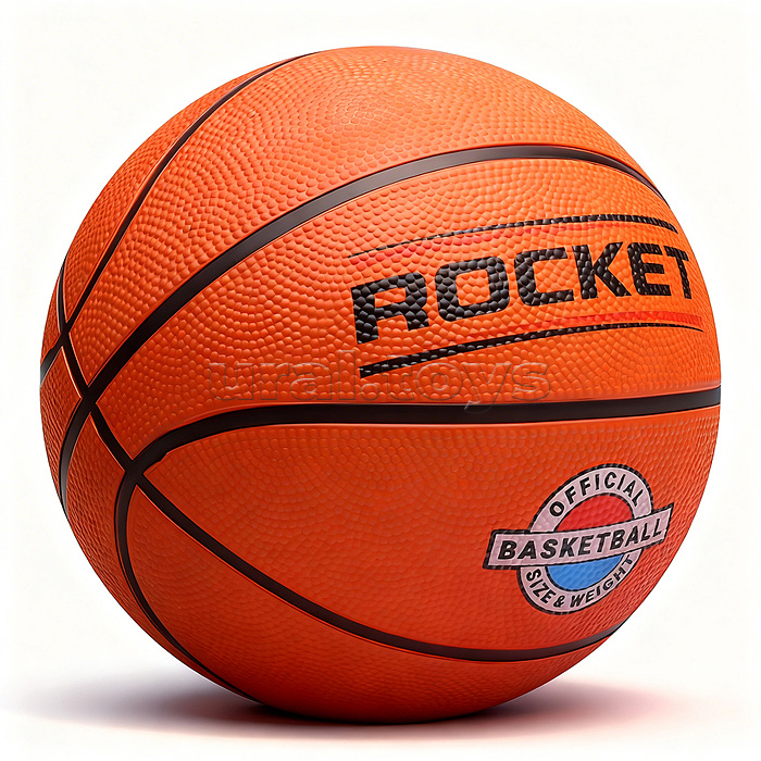 Мяч баскетбольный ROCKET,PVC,размер 7, 570 г