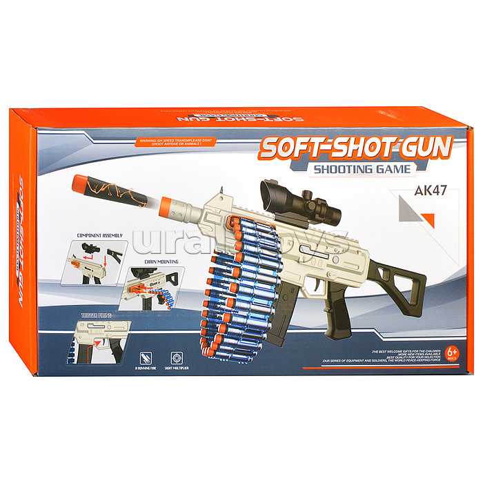 Автомат "Soft-shot gun" в коробке