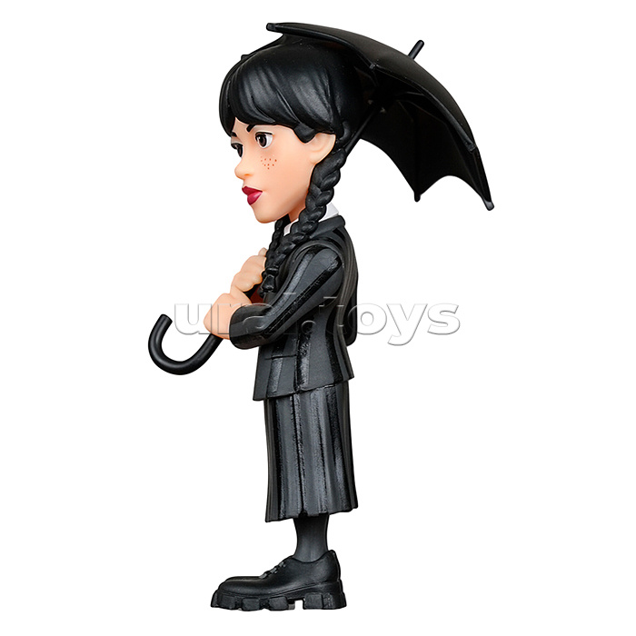 Коллекционная фигурка "Wednesday" - "Уэнсдей", Уэнсдей с зонтиком, 12 см,