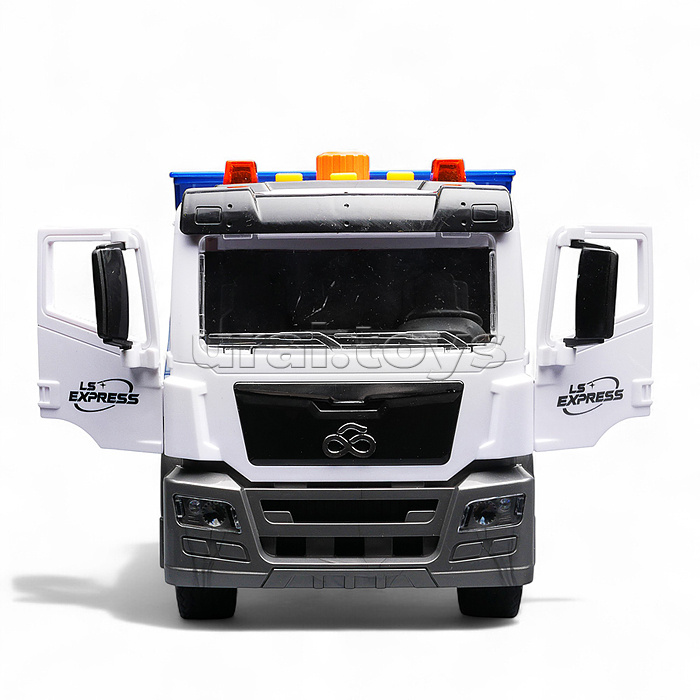 Машина "Самосвал" 1:10 (свет, звук) в коробке