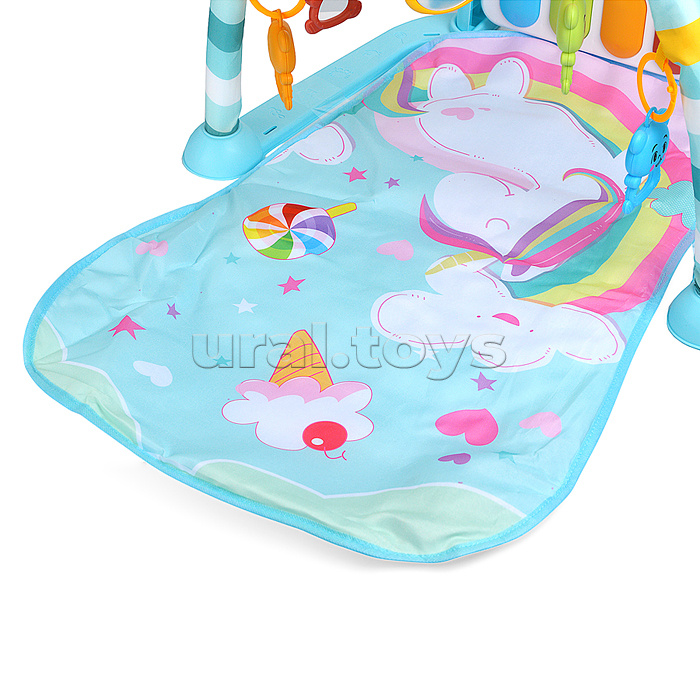 Коврик развивающий "Мечты единорога" в коробке