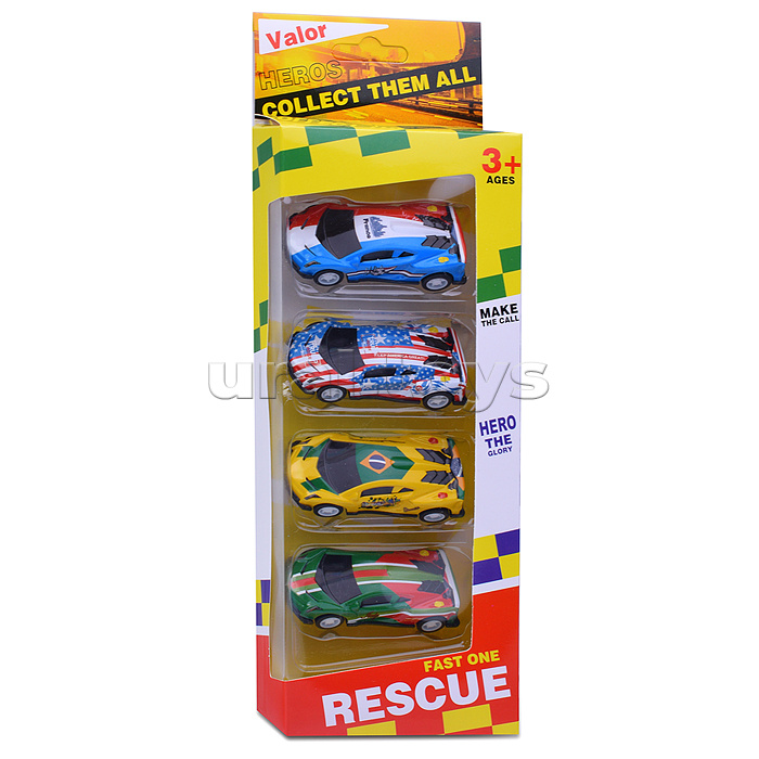 Набор машин "Чемпион" в коробке