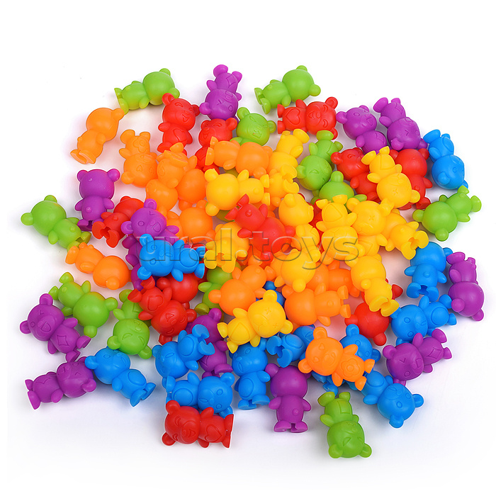 Настольная игра-сортировщик "Мишки" в коробке