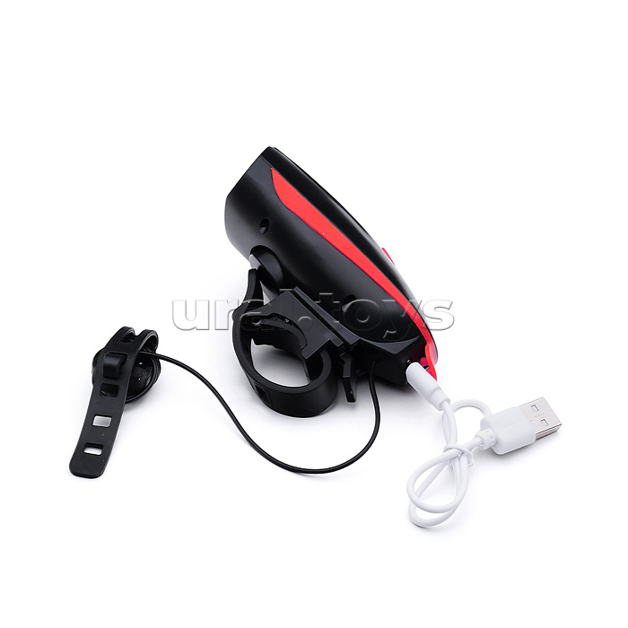 Фонарь аккумуляторный, велосипедный, 1200 мАч