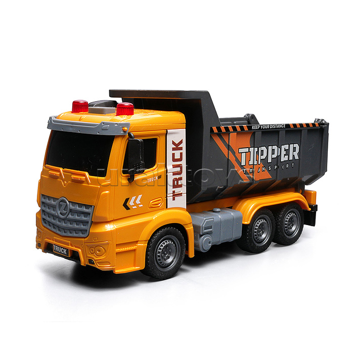 Машина "Грузовой Лидер" на батарейках, в коробке