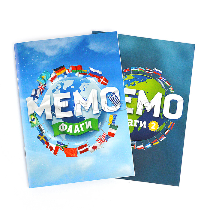 Мемо 2 в 1 "Флаги"