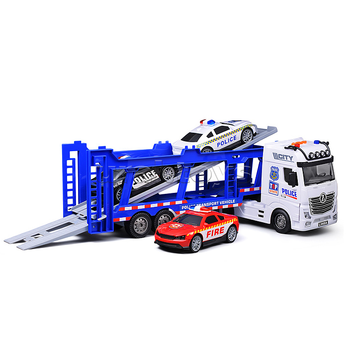 Автовоз "Мини-конвой" в коробке