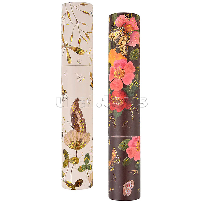 Ручка "Dreamwrite. Fauna. Бабочки" шариковая 0.7 мм, синяя, в подарочной тубе