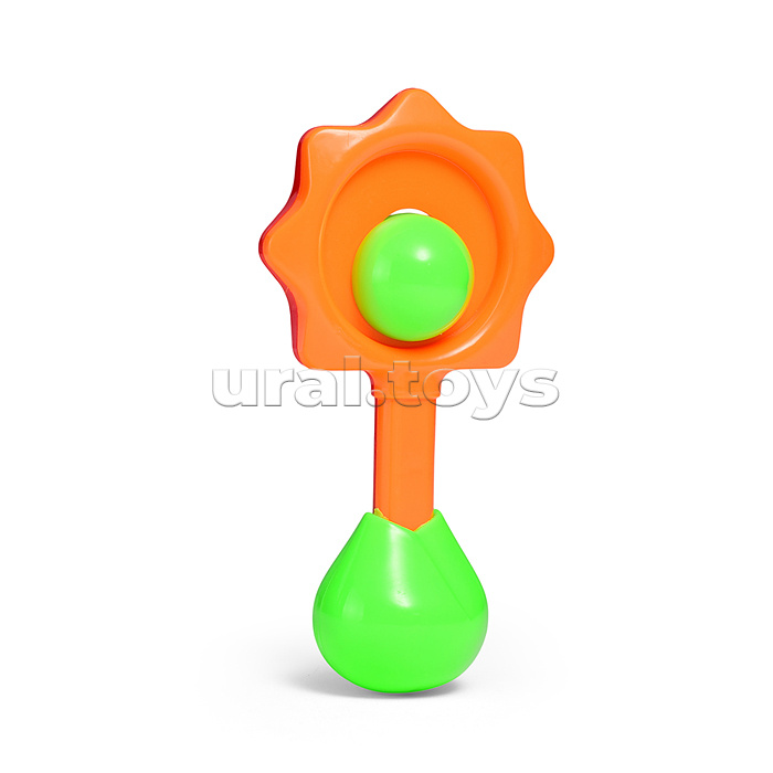 Набор погремушек "Цветочки" в пакете