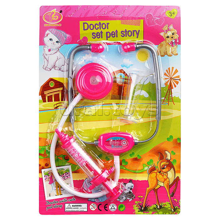 
Набор доктора "Маленький врач" на листе