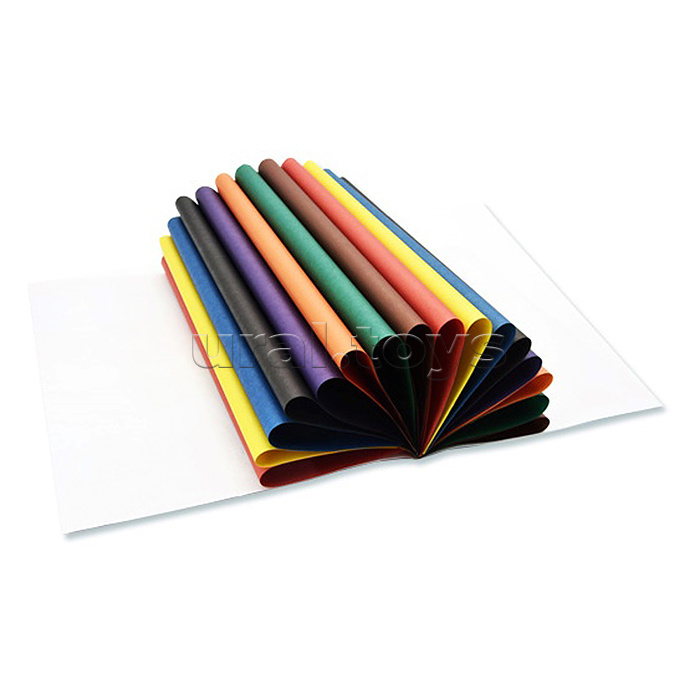 Бумага цветная А4 16л. 8 цв. "Мишка с письмом" двухсторонняя