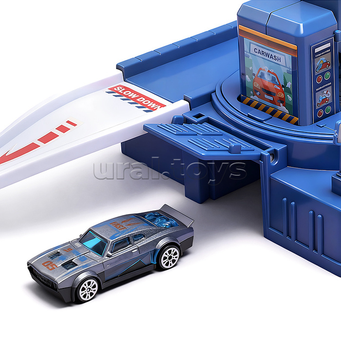 Автомойка "Гоночные авто" в коробке