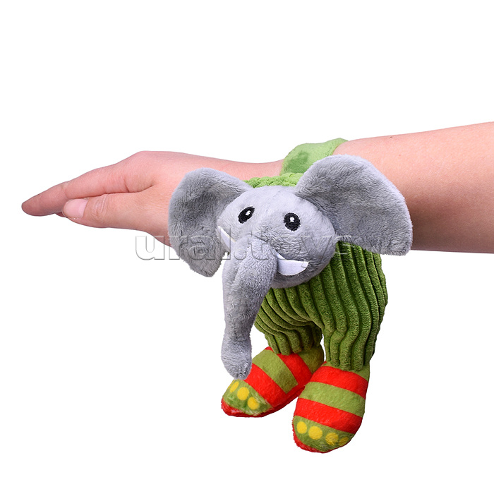 Мягкая игрушка "Слон" в сандалях,28 см.
