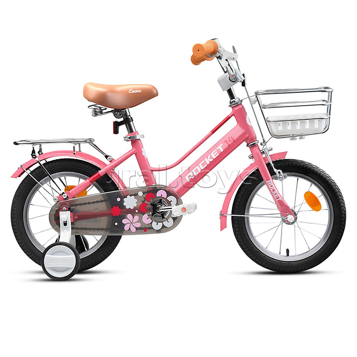 Велосипед 14" Rocket Emma, цвет розовый
