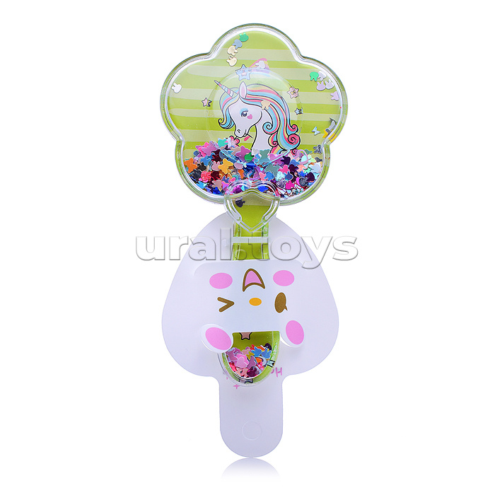 Расческа-шейкер "Радужный единорожка" Микс