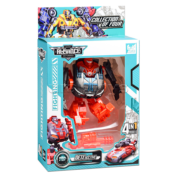 Робот "Молниеносный странник" в коробке