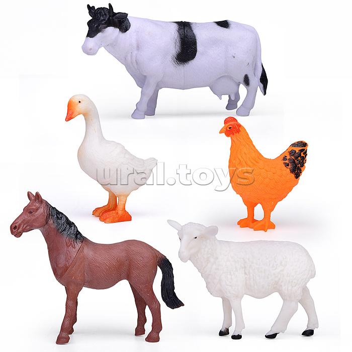 Набор животных "Домашние животные" в пакете