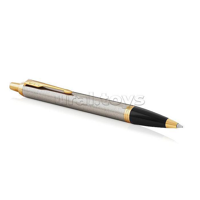 Ручка шариковая "IM Brushed Metal GT" синяя, 1,0мм, кнопочн., подарочная упаковка Ручка шариковая "IM Brushed Metal GT" синяя, 1,0мм, кнопочн., подарочная упаковка