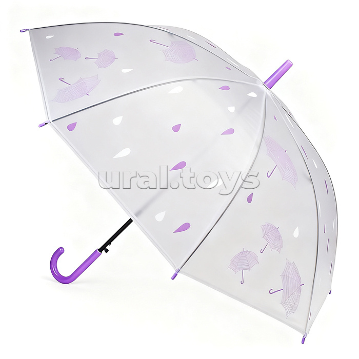Зонт детский "Осенний дождик" (55см.)