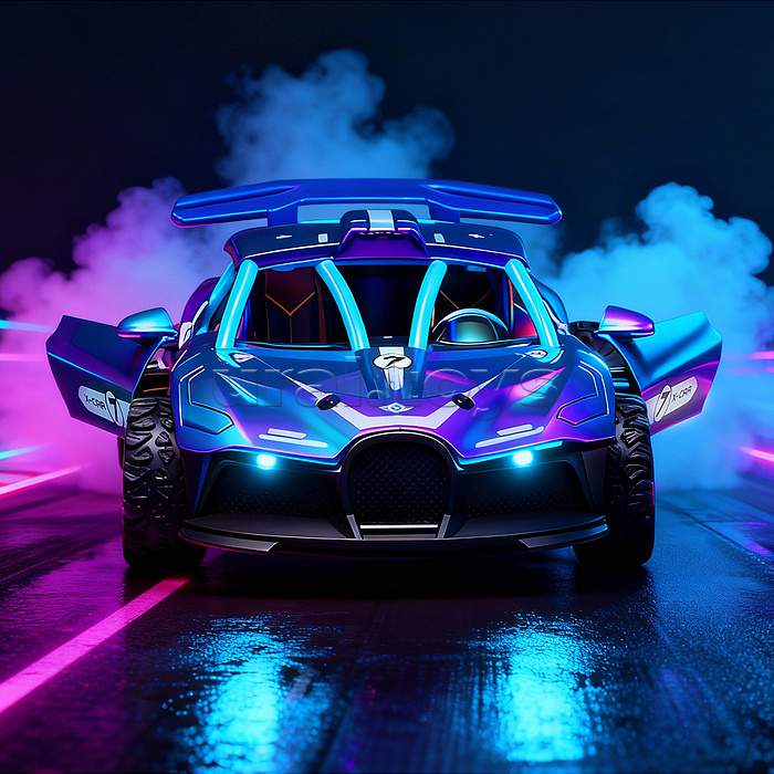 Машина "Экстремальные гонки" р/у,  27 MHz, в коробке