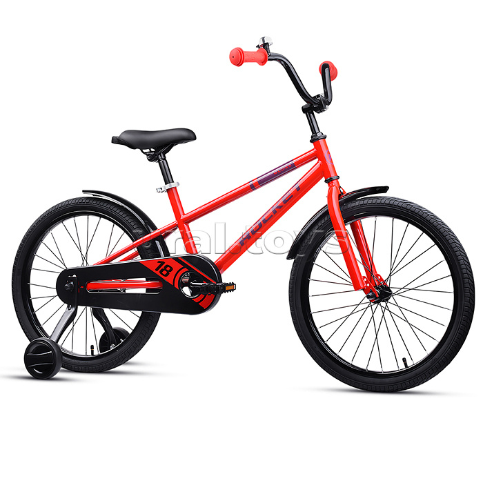 Велосипед 18" Rocket Gloss, цвет красный